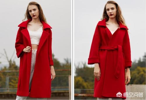 时装搭配，红色大衣里边搭配什么颜色的衣服好？